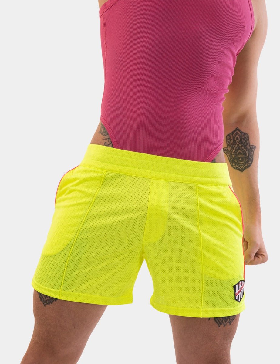 Barcode Berlin Short Luka Neon Green Neon Pink