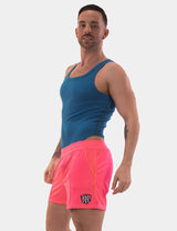 Barcode Berlin Short Luka Neon Pink Neon Orange