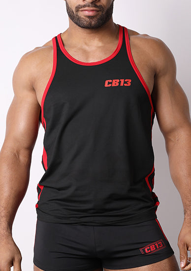 Cellblock 13 Baseline Tank Top Red