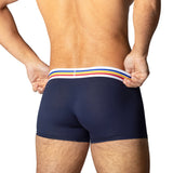 BIKE Stretch Cotton Boxer Navy
