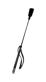 ruff GEAR Black Beauty Riding Crop 25 Inch