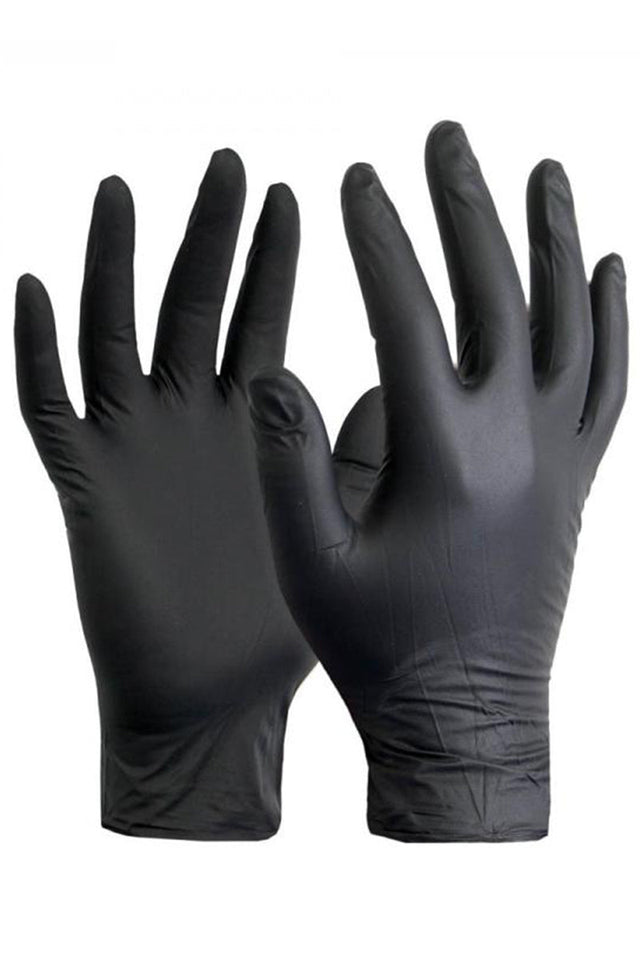 Black Pearl Nitrile Powder Free Disposable Gloves Large 100pk