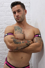 Breedwell Armbands Neon Pink