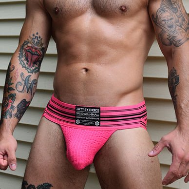 Breedwell Cumdump Jockstrap Neon Pink - FETCH