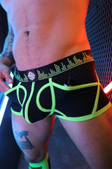 Breedwell Equalizer Backless Brief Neon Green