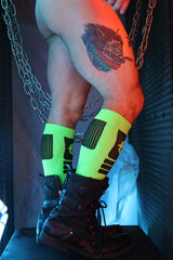 Breedwell Hypnotix Socks Neon Green