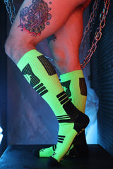 Breedwell Hypnotix Socks Neon Green