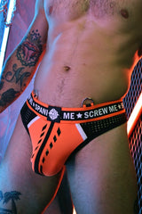 Breedwell Snax Thong Neon Orange