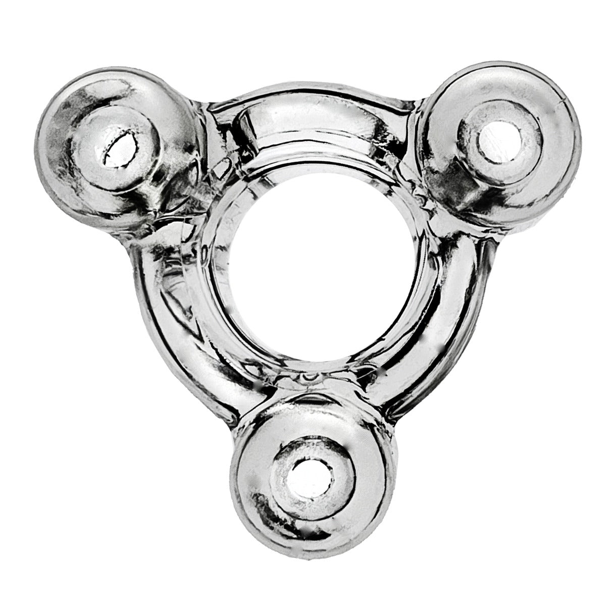 Oxballs Buzz SQUEEZE Vibrating Ballstretcher Clear