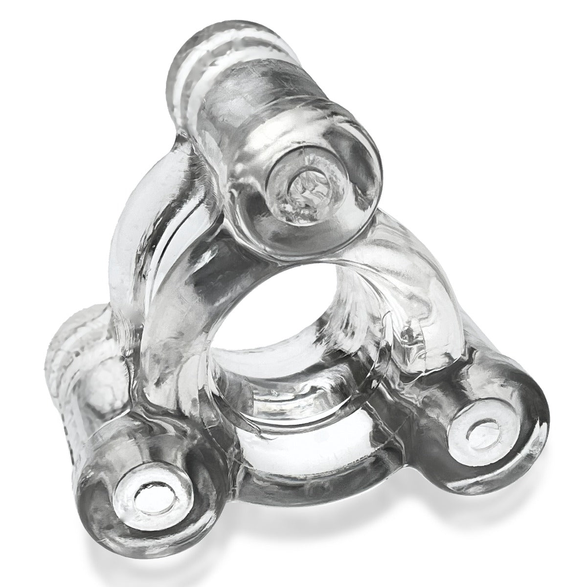 Oxballs Buzz SQUEEZE Vibrating Ballstretcher Clear