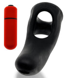 Hunkyjunk BUZZFUCK Taint Vibe Cock Sling Tar Ice