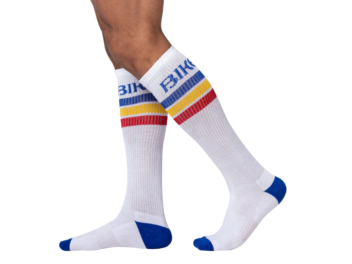 BIKE Calf Socks White