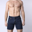 Cellblock 13 Castro Denim Zipper Short Indigo