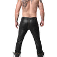 Cellblock 13 Axis Coated Zipper Pants Black - FETCH