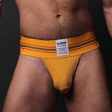 Cellblock 13 Tight End Jockstrap Yellow - FETCH