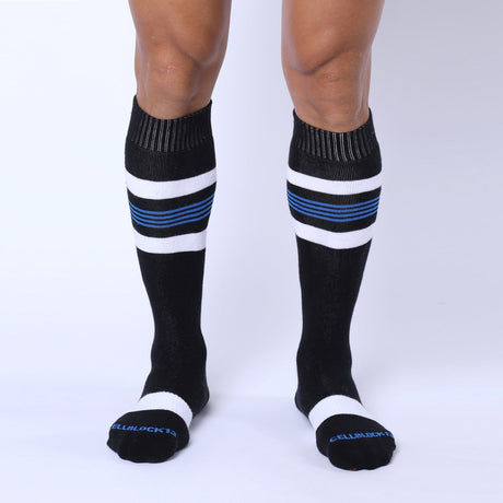 Cellblock 13 Tight End Knee High Socks Black