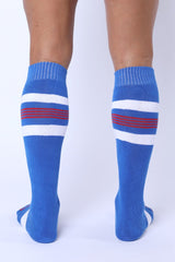 Cellblock 13 Tight End Knee High Socks Blue