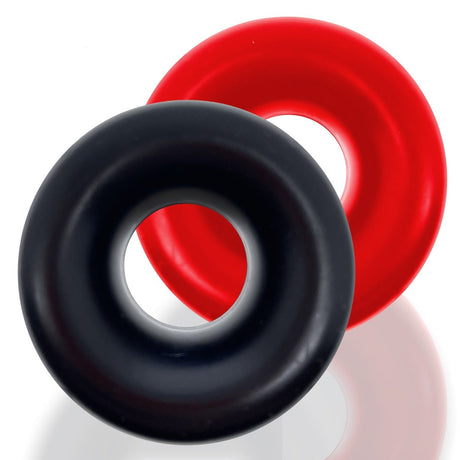 Oxballs Clone Duo Stacking Ballstretchers Black Red