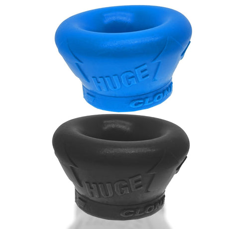 Oxballs Clone Duo Huge Stacking Ballstretchers Black Blue