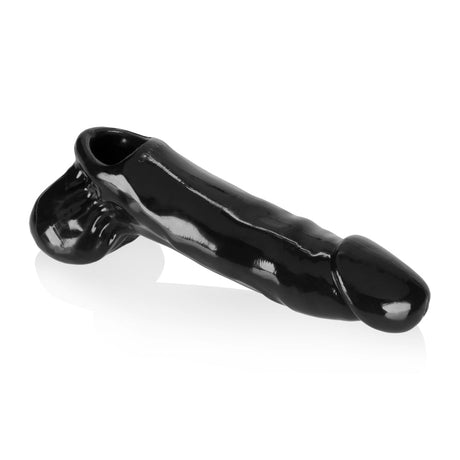 Oxballs Daddy Cock Sheath with Balls Black