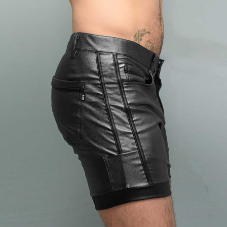 Dale Mas Biker + Five Pocket Shorts Black