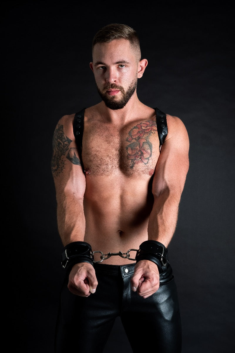 ruff GEAR Leather Wrist Restraints