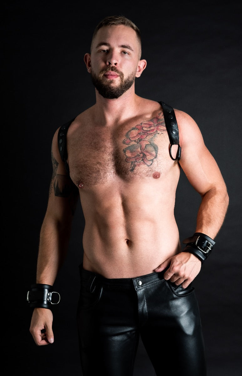 ruff GEAR Leather Wrist Restraints