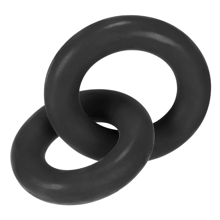 Hünkyjunk DUO Linked Cock & Ball Rings Tar
