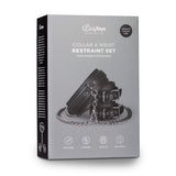 EasyToys Leather Collar with Handcuffs