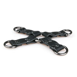EasyToys Black Leather Hogtie