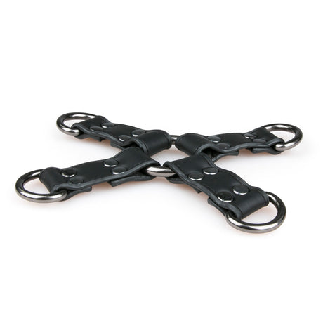 EasyToys Black Leather Hogtie