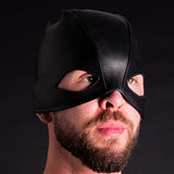 ruff GEAR Leather Executioner Hood Black