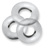 Oxballs FAT WILLY Jumbo Cock Ring 3 Pack Clear