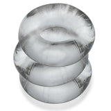 Oxballs FAT WILLY Jumbo Cock Ring 3 Pack Clear