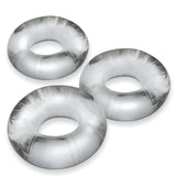 Oxballs FAT WILLY Jumbo Cock Ring 3 Pack Clear