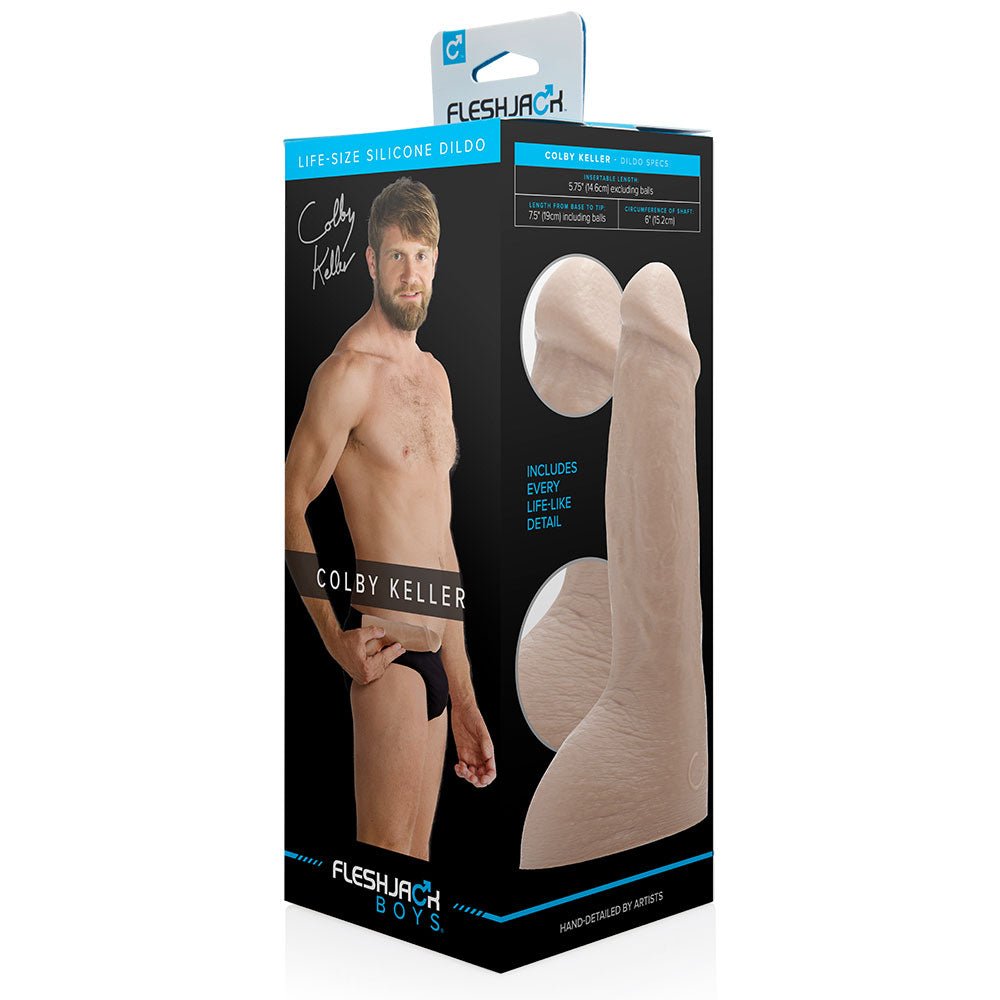 Fleshjack Boys Colby Keller 7.5 Inch Dildo - FETCH