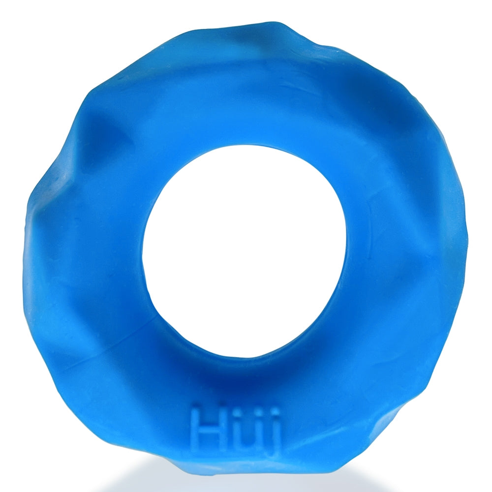 Hunkyjunk Fractal Cock Ring Teal Ice
