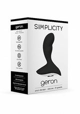 Geron Anal Prostate Massager Vibrator Silicone 10 Speed