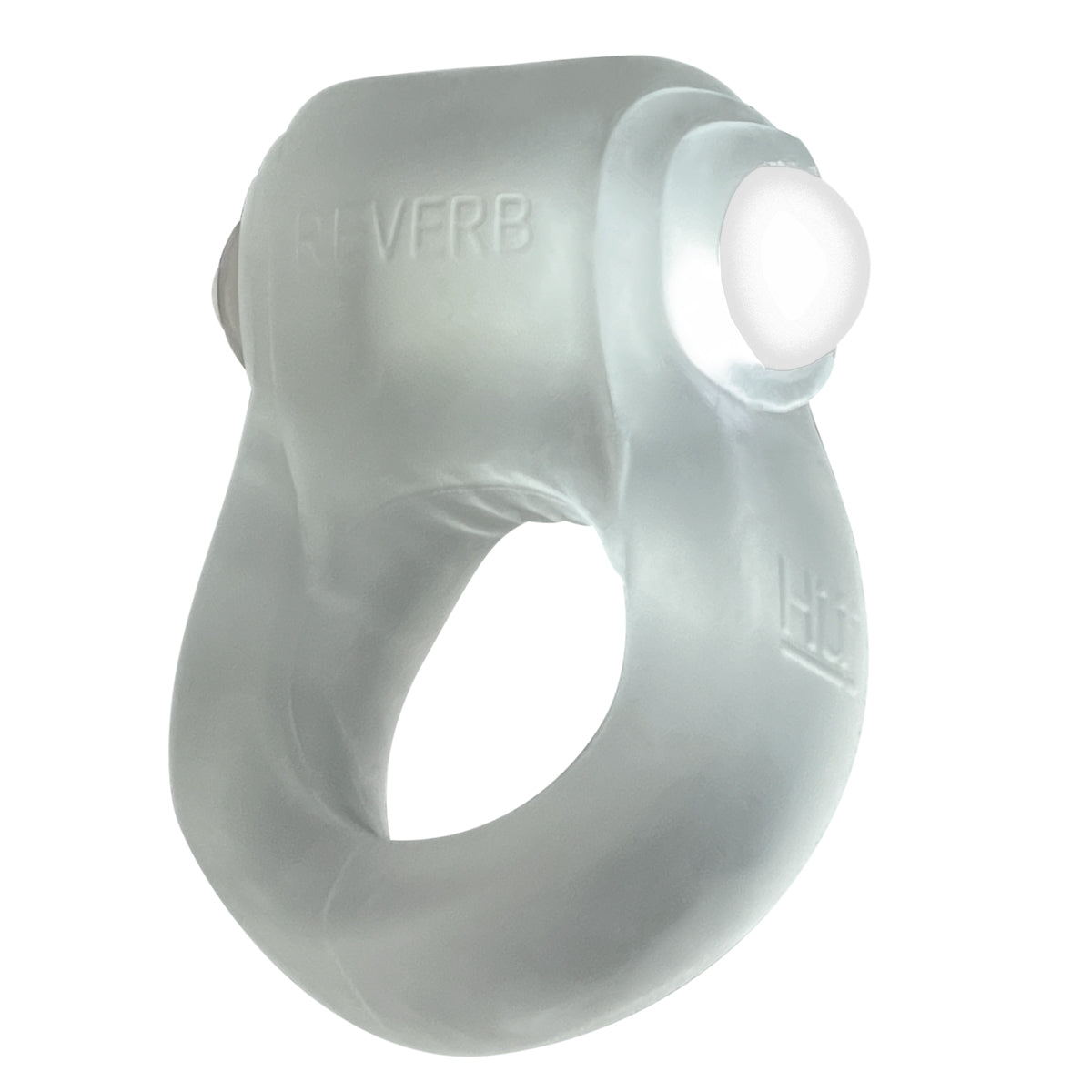 Oxballs Glowdick LED Cockring Clear Ice