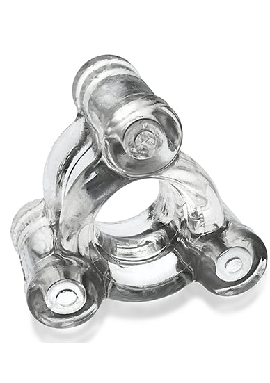 Oxballs Heavy SQUEEZE Weighted Ballstretcher Clear