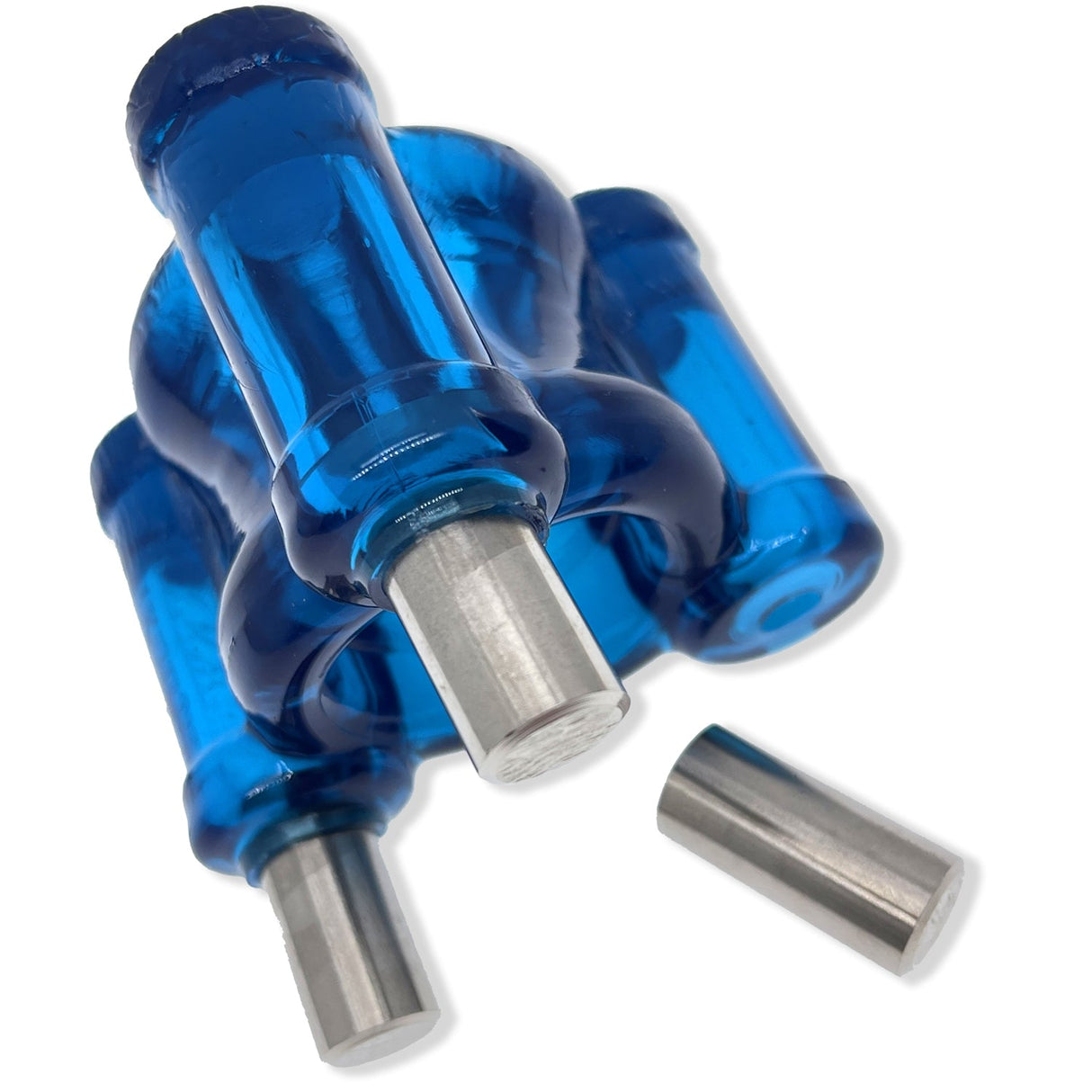 Oxballs Heavy SQUEEZE Weighted Ballstretcher Space Blue