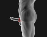 Hünkyjunk SLINGSHOT 3 Ring Teardrop Cock Ring Stone