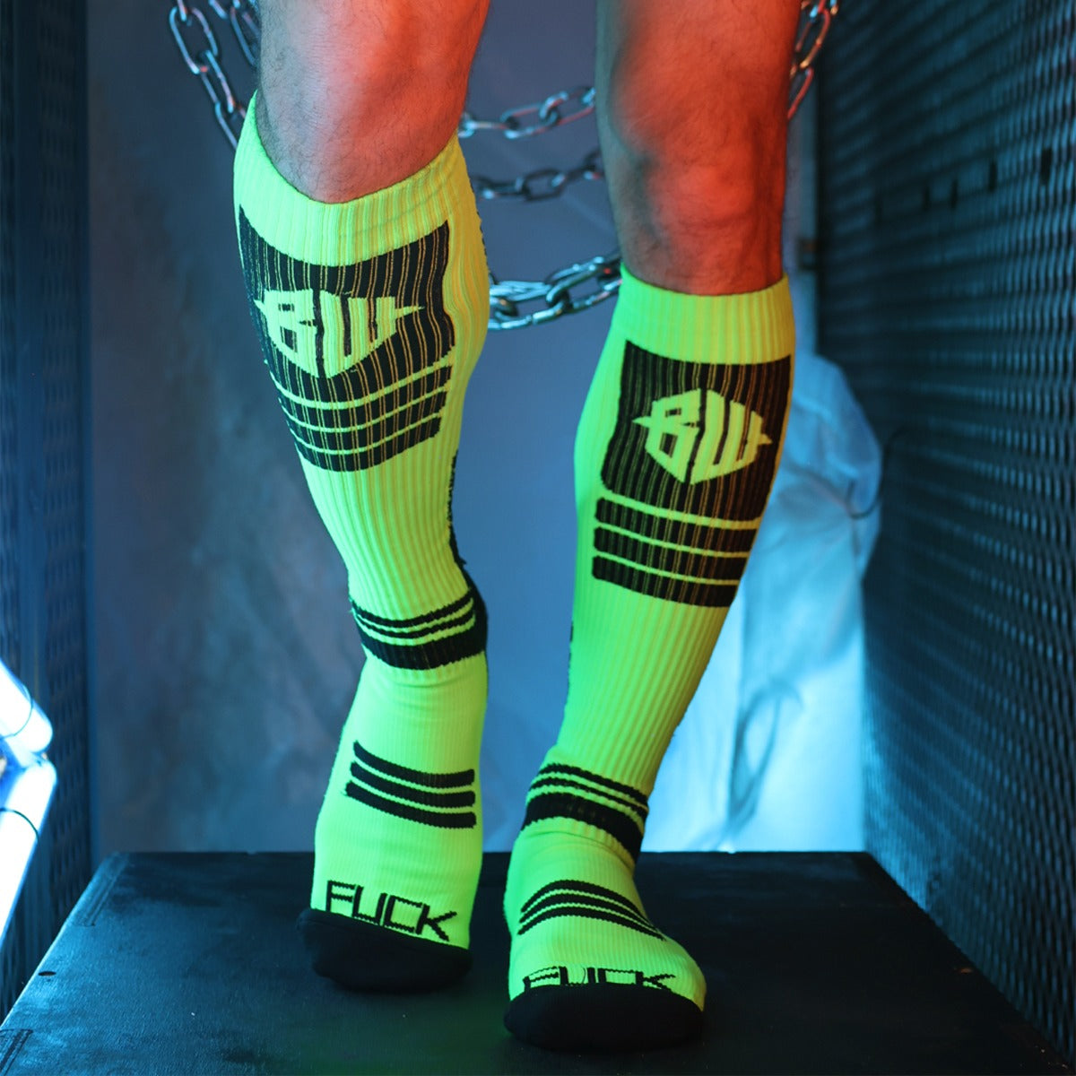 Breedwell Hypnotix Socks Neon Green