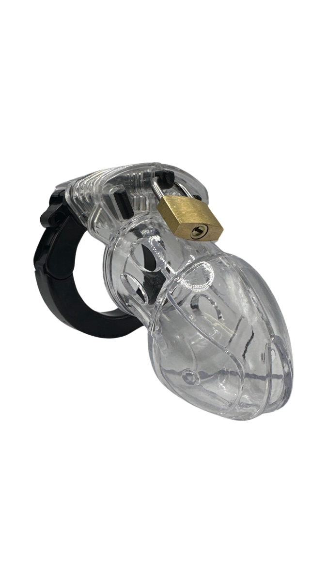 ruff GEAR Deluxe Chastity Cage Clear