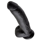 Pipedream King Cock 9 inch Cock with Balls Black