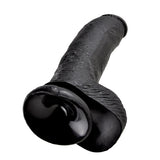 Pipedream King Cock 9 inch Cock with Balls Black