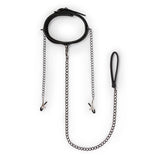 EasyToys Collar with Nipple Chains