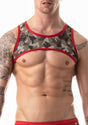 Leader Camo Warrior Harness Red