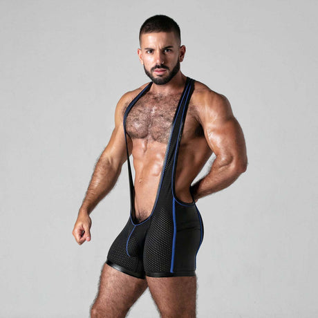 Locker Gear Cargo Singlet Blue