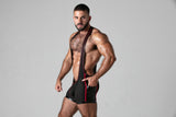 Locker Gear Cargo Singlet Red